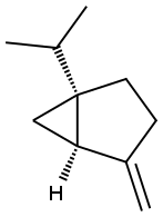 水合桧烯,萜烯(标准品),2009-00-9,结构式