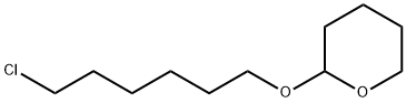 2-(6-CHLOROHEXYLOXY)TETRAHYDRO-2H-PYRAN& Struktur