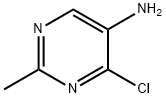 5-Pyrimidinamine, 4-chloro-2-methyl- (9CI) Struktur