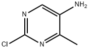 5-氨基-2-氯-4-甲基嘧啶 结构式