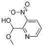 (METHOXY)(3-NITROPYRIDIN-2-YL)METHANOL Struktur