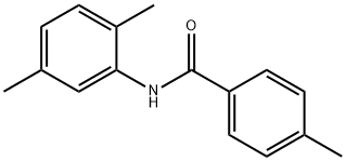 N-(2,5-二甲基苯基)-4-甲基苯甲酰胺, 200934-09-4, 结构式