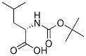 BOC-L-ロイシン HYDRATE 化学構造式