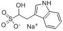 インドール-3-アセトアルデヒド-亜硫酸ナトリウム付加体 化学構造式