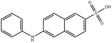 2-アニリノナフタレン-6-スルホン酸 [2,6-ANS] 化学構造式
