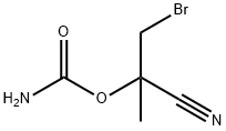 Lactonitrile, 3-bromo-2-methyl-, carbamate (ester) (8CI) 结构式