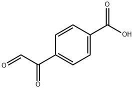 4-(2-氧代乙酰基)苯甲酸, 20099-54-1, 结构式