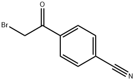 4-CYANOPHENACYL BROMIDE Structure