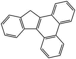 13H-Indeno[1,2-l]phenanthrene Struktur