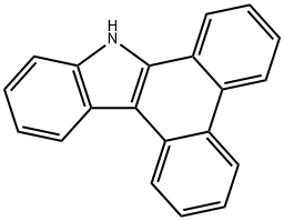 9H-ジベンゾ[a,c]カルバゾール 化学構造式