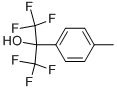 α,α-ビス(トリフルオロメチル)-4-メチルベンゼンメタノール 化学構造式