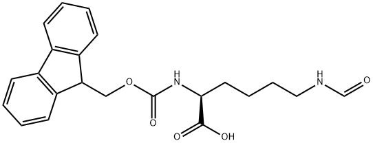 FMOC-LYS(FOR)-OH Structure