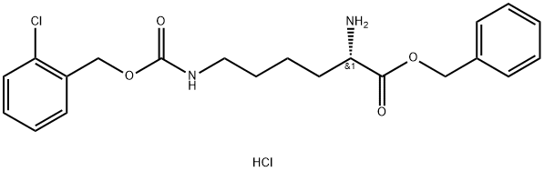 H-LYS(2-CHLORO-Z)-OBZL HCL Structure