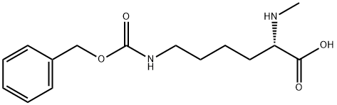 N-ME-LYS(Z)-OH 化学構造式