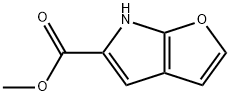 6H-呋喃[2,3-B]吡咯-5-羧酸甲酯, 201019-27-4, 结构式