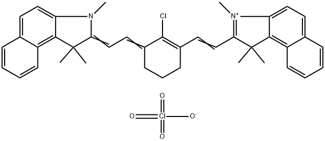 IR-813 高氯酸盐, 201024-57-9, 结构式