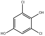 2,6-二氯苯-1,4-二醇,20103-10-0,结构式