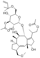 フシコクシン FUSICOCCUM AMYGDALI由来 化学構造式