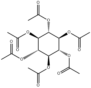 scyllo-イノシトールヘキサアセタート 化学構造式