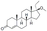 (17S)-17-Methoxypregn-4-en-3-one 结构式
