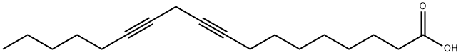 9,12-OCTADECADIYNOIC ACID 结构式