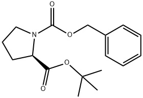 1-苄基2-(叔丁基)(R)-吡咯烷-1,2-二羧酸盐, 201206-00-0, 结构式