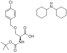 BOC-SER(P-CHLORO-BZL)-OH路DCHA,201208-64-2,结构式