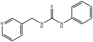 1-phenyl-3-(pyridin-3-ylMethyl)thiourea Struktur