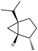 [1S,4S,5S,(-)]-4-Methyl-1-(1-methylethyl)bicyclo[3.1.0]hexane 结构式