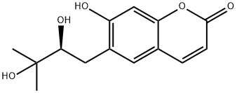 6-[(S)-2,3-Dihydroxy-3-methylbutyl]-7-hydroxycoumarin Structure