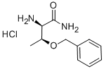 H-D-THR(BZL)-NH2 HCL, 201275-09-4, 结构式