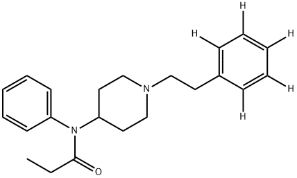 FENTANYL-D5 Structure