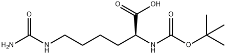 BOC-L-HOMOCITRULLINE, 201418-83-9, 结构式
