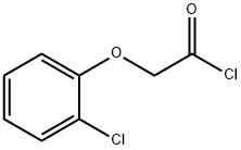 (2-クロロフェノキシ)アセチルクロリド 化学構造式