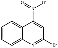 2-BROMO-4-NITROQUINOLINE 化学構造式