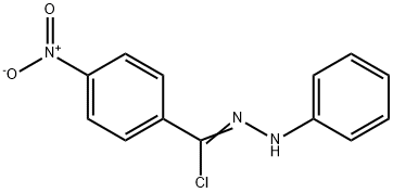4-Nitrobenzoyl chloride phenyl hydrazone Struktur