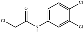 2-クロロ-N-(3,4-ジクロロフェニル)アセトアミド 化学構造式