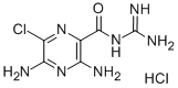 アミロリド·塩酸塩 化学構造式