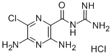 Amiloride hydrochloride Struktur