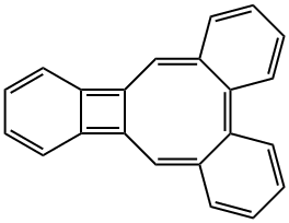 ジベンゾ[a,c]ベンゾ[3,4]シクロブタ[1,2-f]シクロオクテン 化学構造式