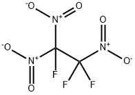 1,1,2-Trifluorotrinitroethane 化学構造式