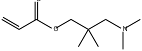 3-DIMETHYLAMINO NEOPENTYL ACRYLATE Structure