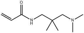 N-[3-(dimethylamino)-2,2-dimethylpropyl]acrylamide 结构式