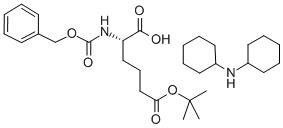 Z-L-Α- 氨基己二酸-Δ-叔丁酯DCHA, 201668-30-6, 结构式