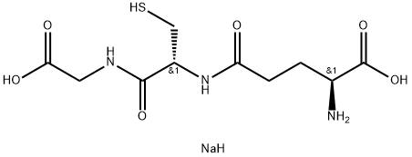 Glutathione (reduced) sodium salt Struktur