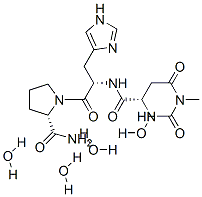 taltirelin hydrate Struktur