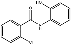 2-クロロ-2'-ヒドロキシベンズアニリド 化学構造式