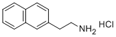 2-(2-萘基)乙胺 盐酸盐,2017-67-6,结构式