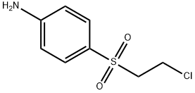 p-Aminophenyl-β-chloroethyl sulfone Structure