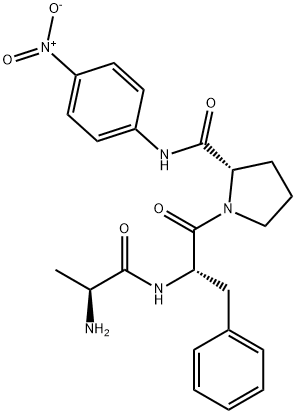 H-ALA-PHE-PRO-PNA 化学構造式